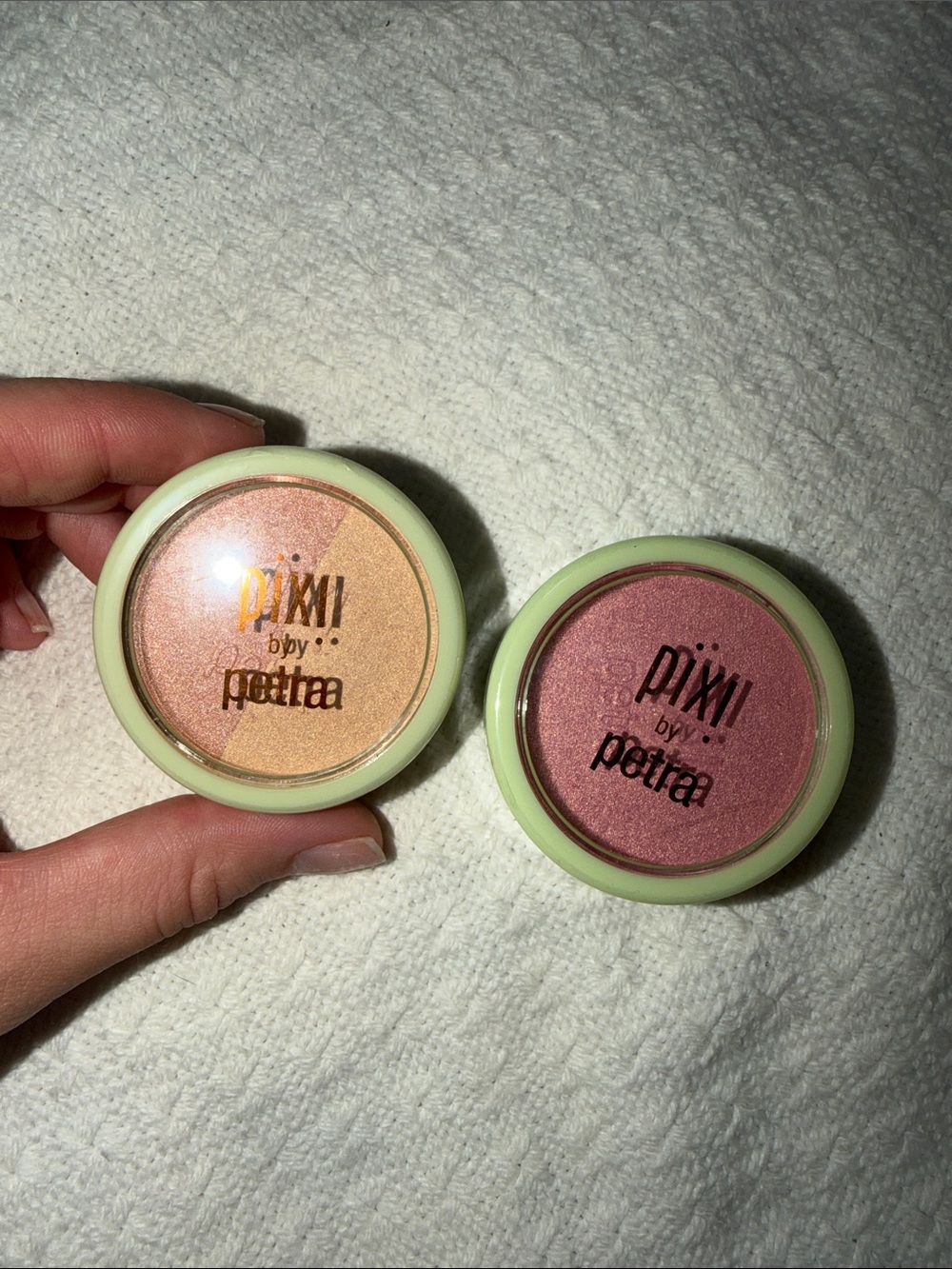 Blush & Highlighter Duo - Peach & Rose